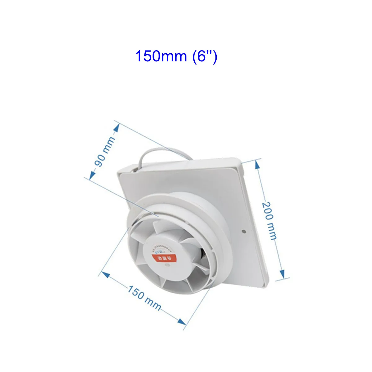 Home Bathroom Vent - Ventilatore da parete per cucina, bagno,