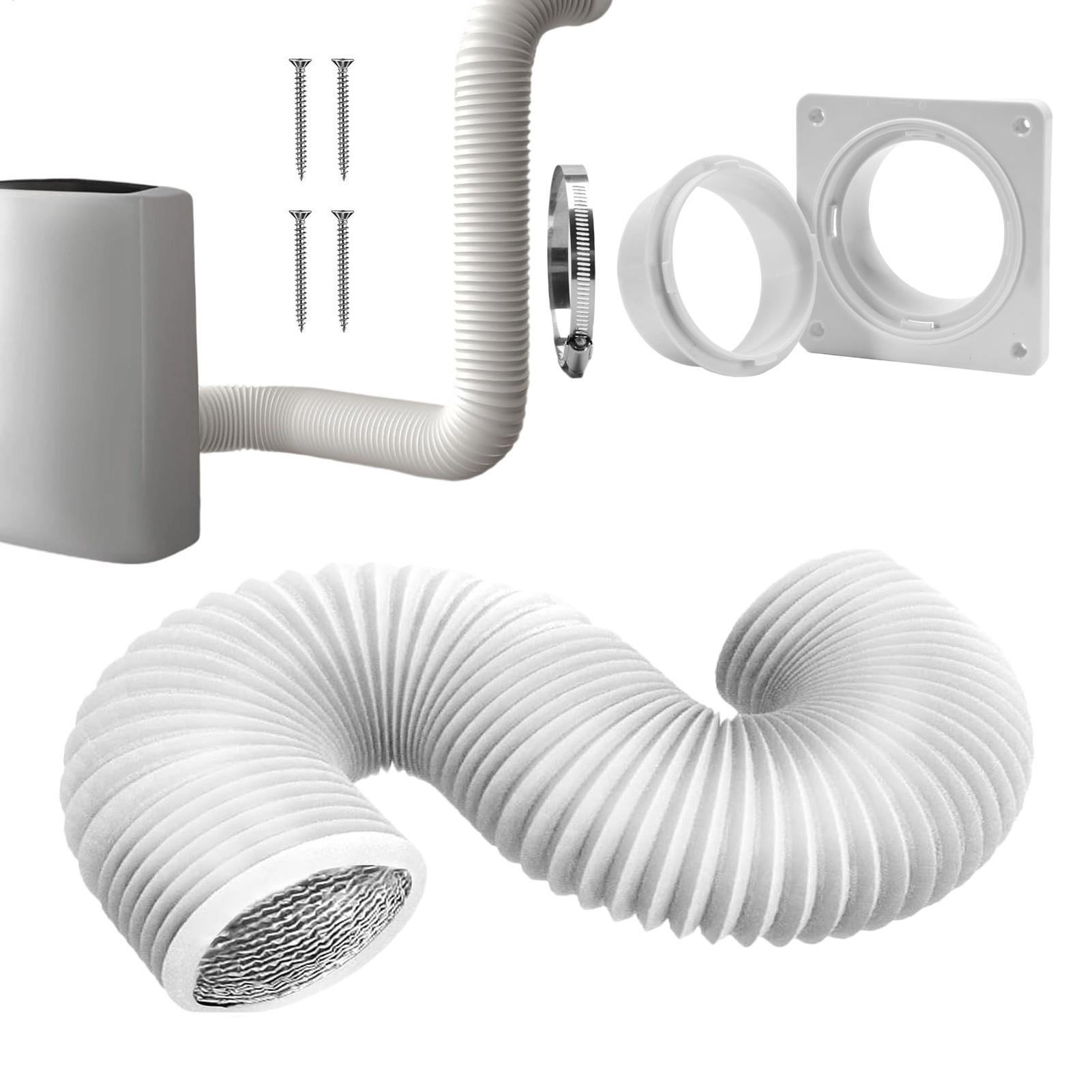 Home Bathroom Vent - Connettore a parete per condotto di