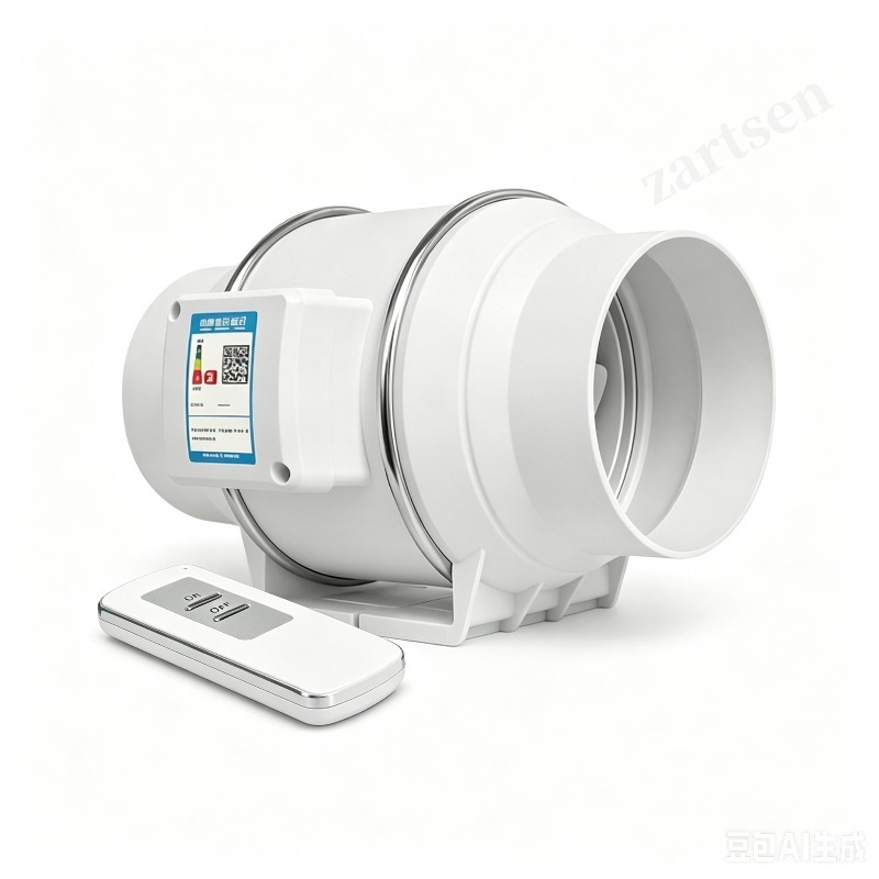 Home Bathroom Fan - Ventilatore di Scarico Silenzioso per Casa,