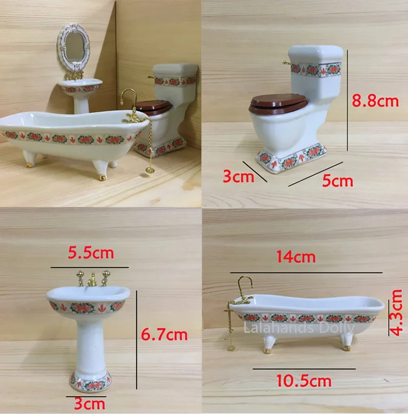 Home Bathroom Supplies - 4 pezzi/set mini set da bagno