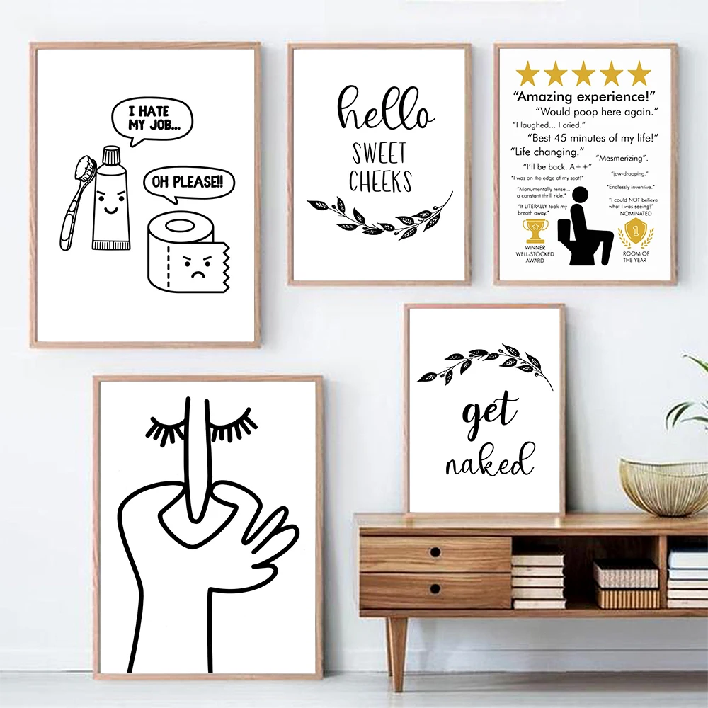 Toilette Humour cattivo odore  - Home Bathroom Rules recensione e prezzo