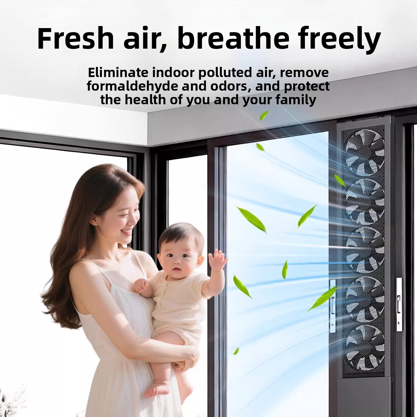 Ventilatore da Finestra Senza  - Home Bathroom Fan recensione e prezzo