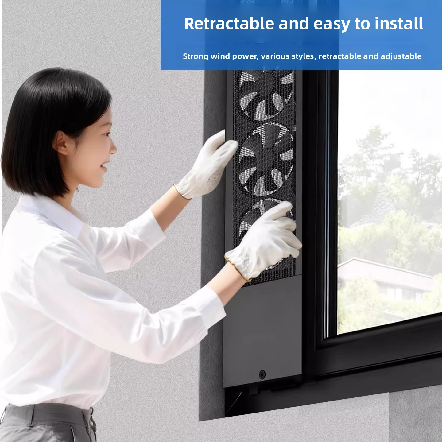 Ventilatore da Finestra Senza  - Home Bathroom Fan recensione e prezzo
