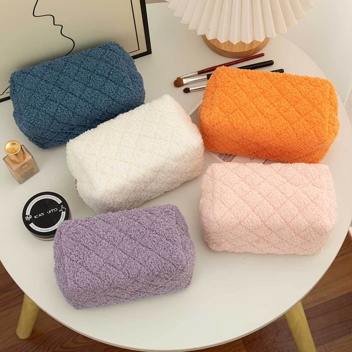 1 Borsa per il Trucco in Peluc - Japanese Home Bathroom Design recensione e prezzo