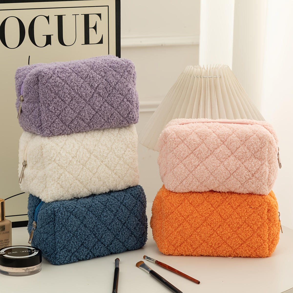 1 Borsa per il Trucco in Peluc - Japanese Home Bathroom Design recensione e prezzo