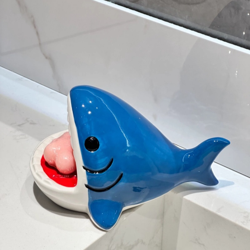 Portasapone a forma di squalo  - Home Edit Bathroom Storage recensione e prezzo