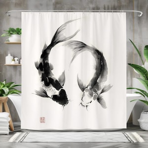 Tenda da doccia per pesci, ten - Japanese Home Bathroom Design recensione e prezzo