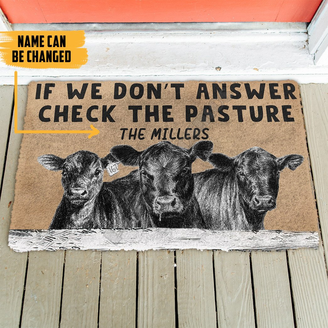 3D Check The Angus Cattle Past - Home Bathroom Name recensione e prezzo