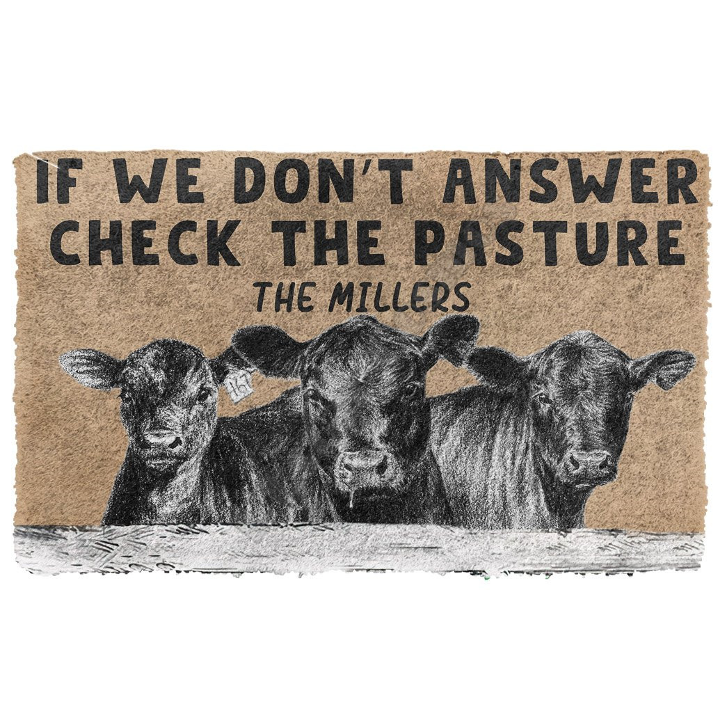 3D Check The Angus Cattle Past - Home Bathroom Name recensione e prezzo