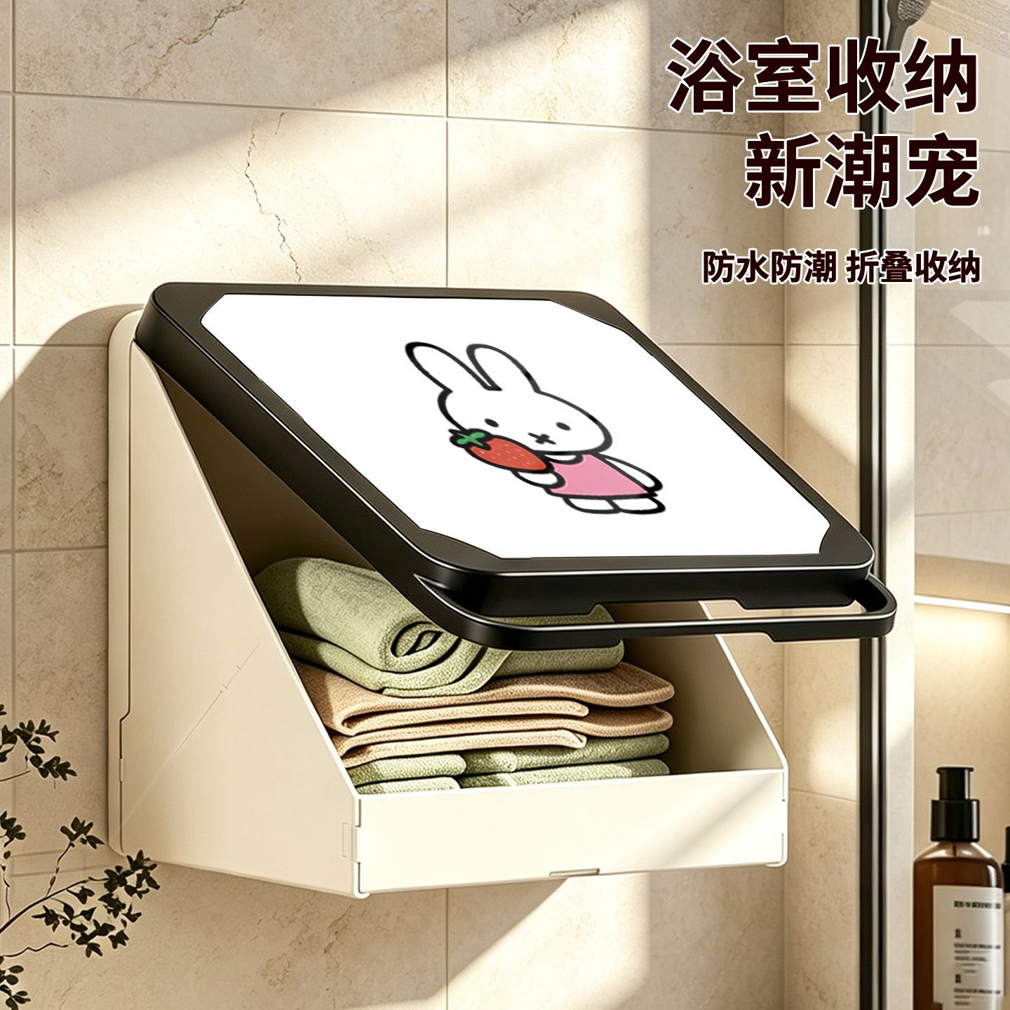 Cestino da Parete Pieghevole c - Home Edit Bathroom Storage recensione e prezzo