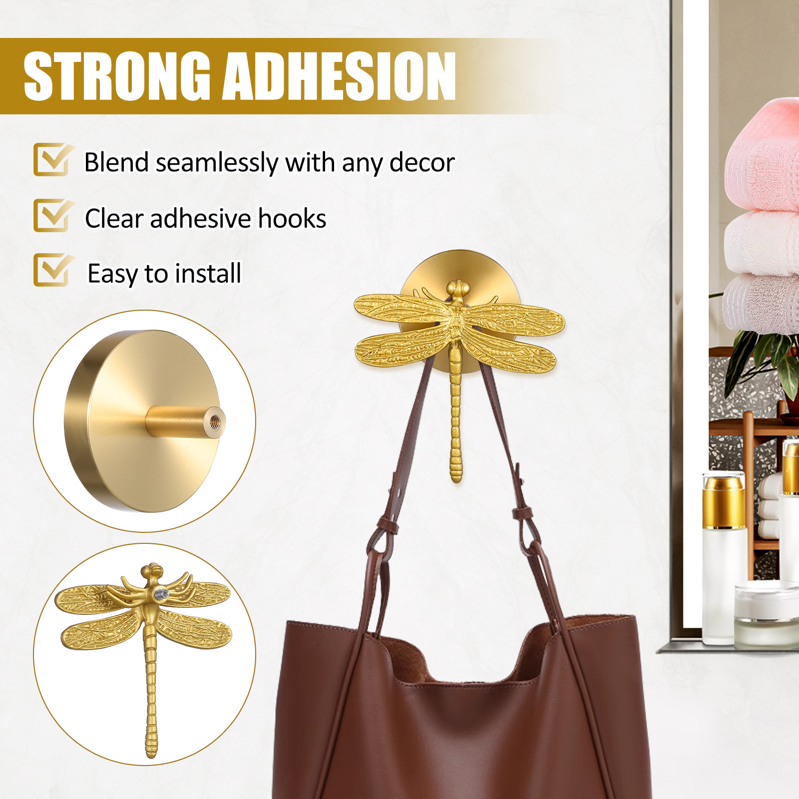 Appendiabiti da Parete in Otto - Home Bathroom Design recensione e prezzo
