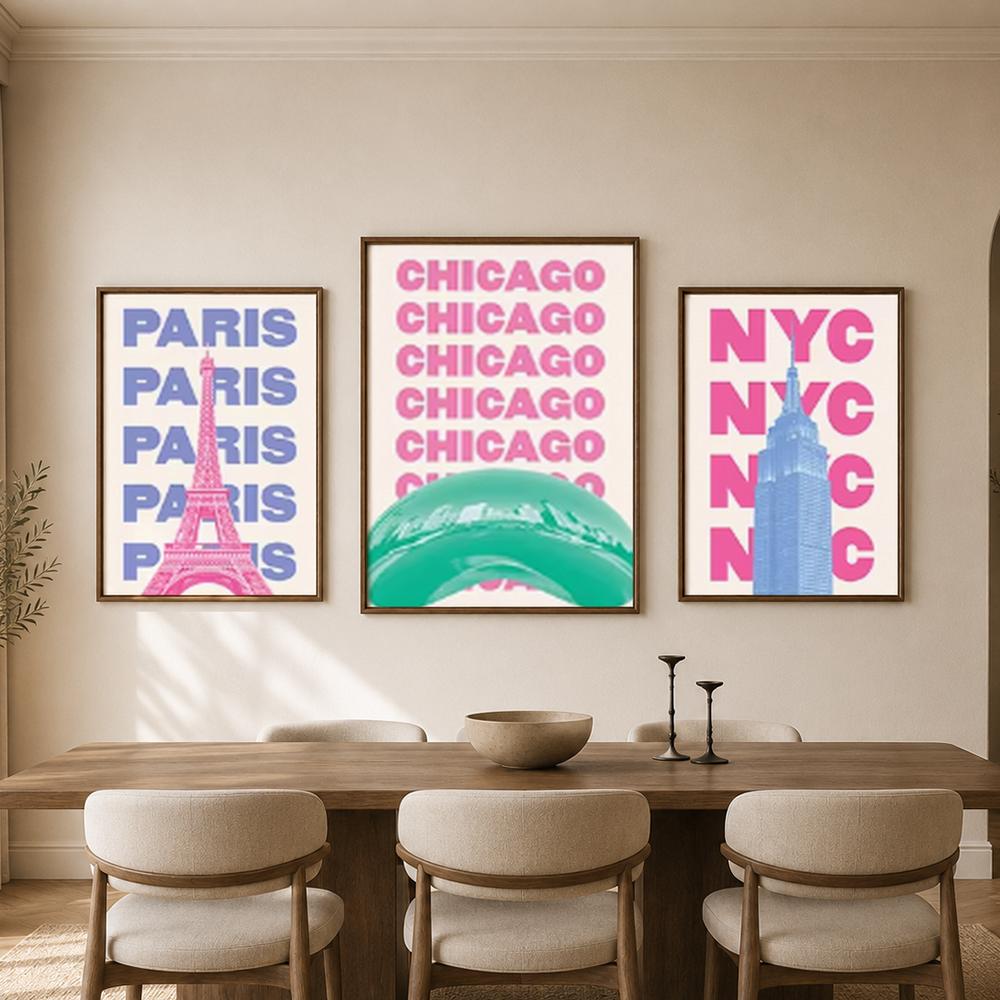 Poster di Tipografia Pop con N - Home Bathroom Name recensione e prezzo