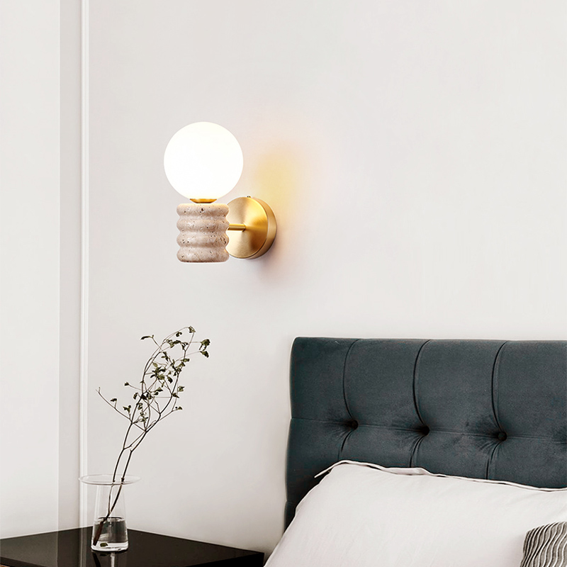 Lampada da Parete in Travertin - Japanese Home Bathroom Design recensione e prezzo