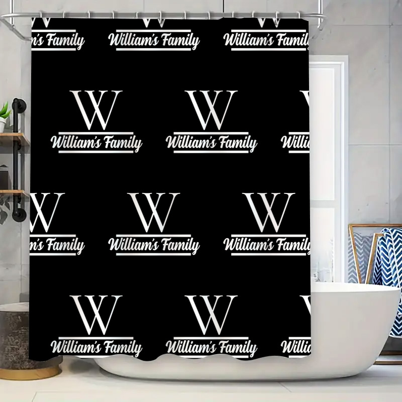 Tenda da doccia per bagno pers - Home Bathroom Name recensione e prezzo
