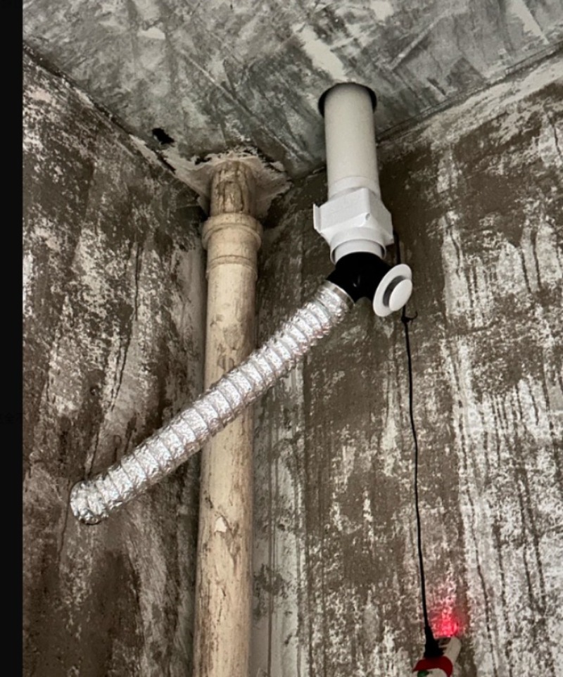 Ventilatore di scarico a soffi - Home Bathroom Fan recensione e prezzo