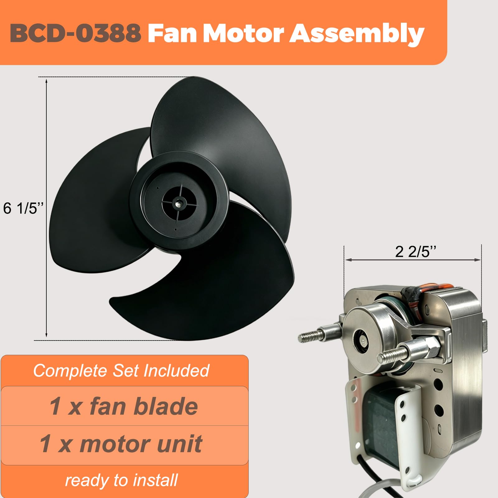 BCD-0388 Motore per Ventilator - Home Bathroom Fan recensione e prezzo